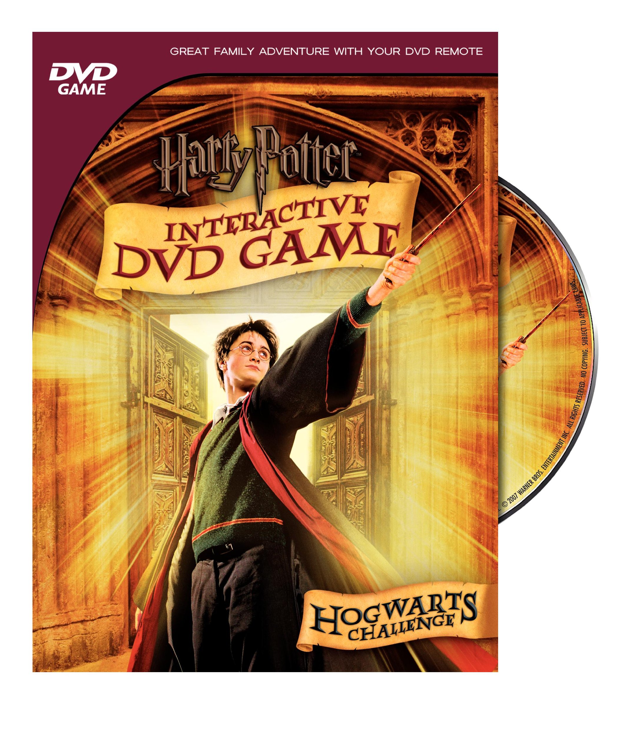 Harry Potter Interactive DVD Game - Hogwarts Challenge: Amazon.ca
