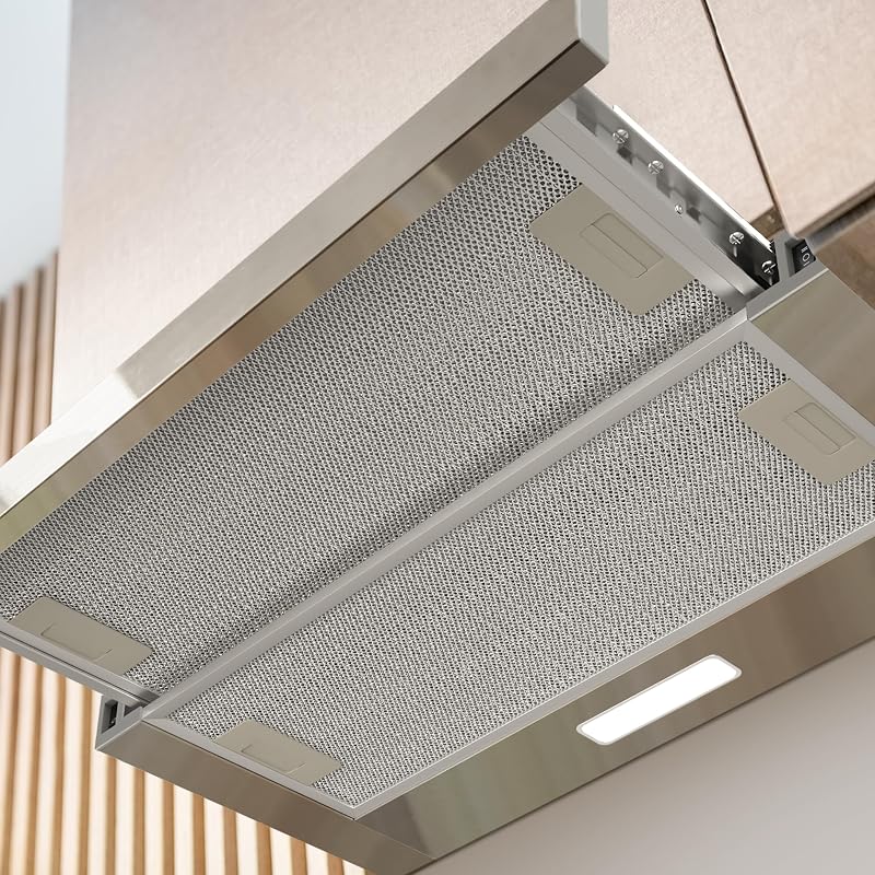 Ciarra CBCS6906D 60 cm-es Síkképernyős Páraelszívó, 370 m³/h, Rozsdamentes Acél, LED