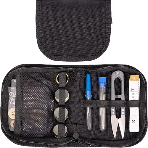 Military Sewing Kit, Army Survival Sewing Kit with Buttons for