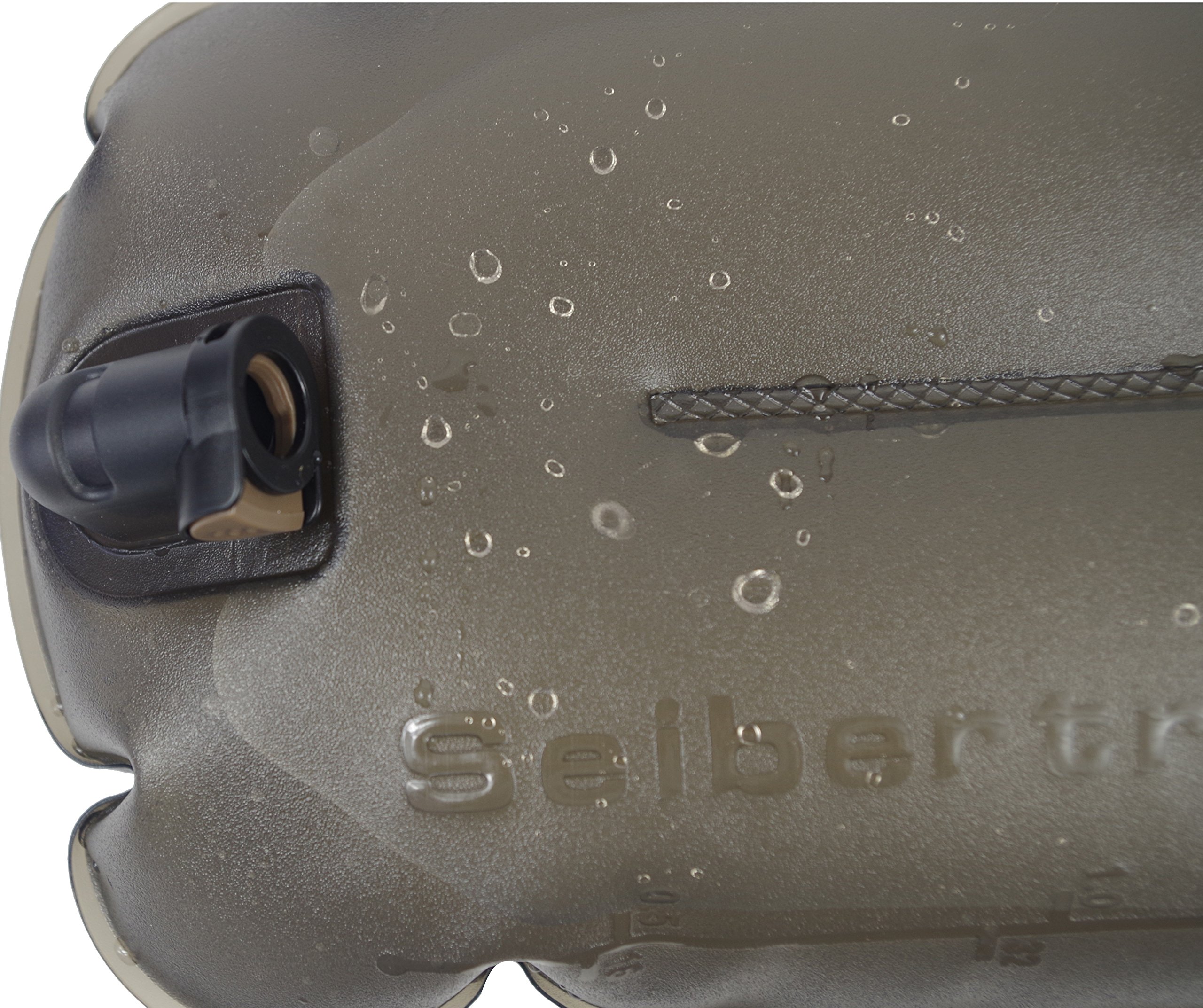 Seibertron hydratation/Water vessie - sans goût Grande Ouverture, sans BPA Approuvé par la FDA, fit pour randonnée Cyclisme Vélo Course à Pied et Kayak, Noir
