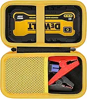 Khanka Estojo rígido de substituição para DeWalt DXAELJ16 1600 Peak Amp Jump Starter Battery Booster com estação de alimentação USB, apenas capa.