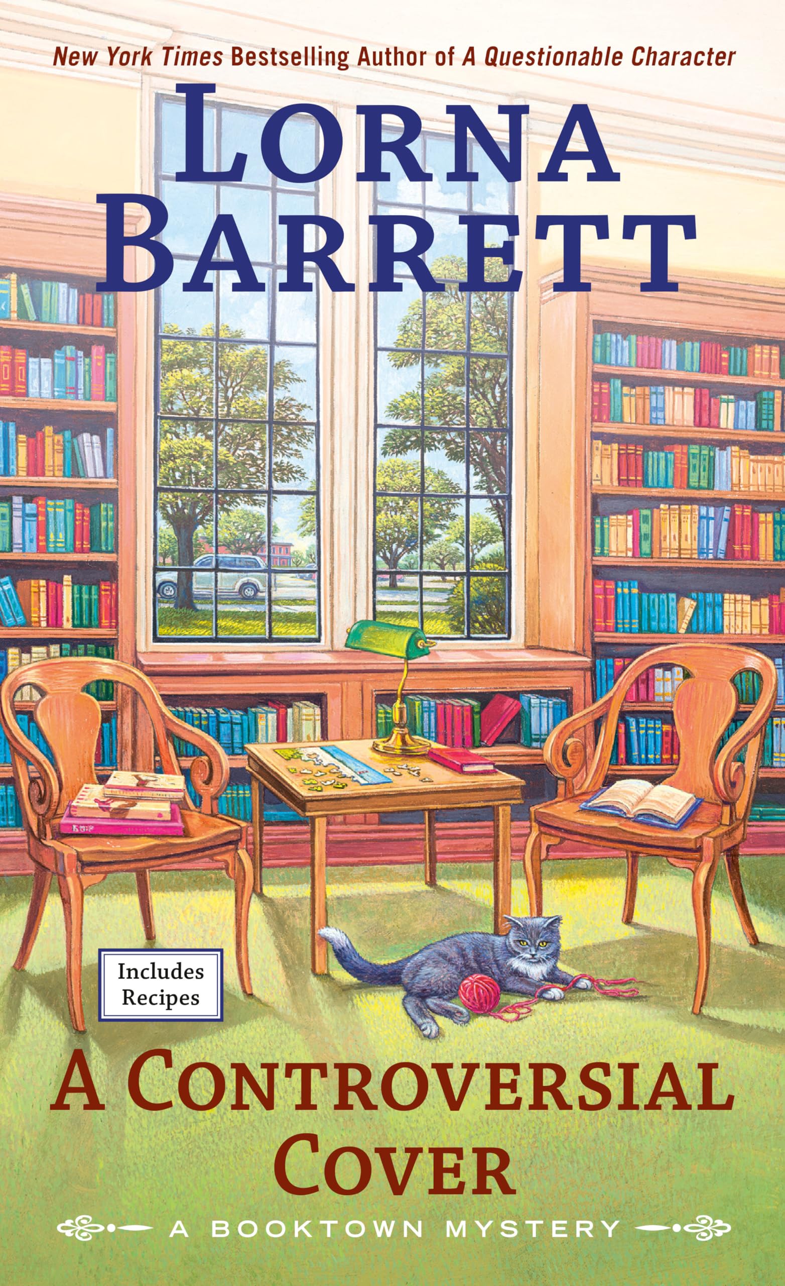 A Controversial Cover: 18 (A Booktown Mystery)