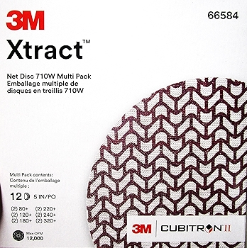 3M Xtract Cubitron II Net Sanding Discs Multipack