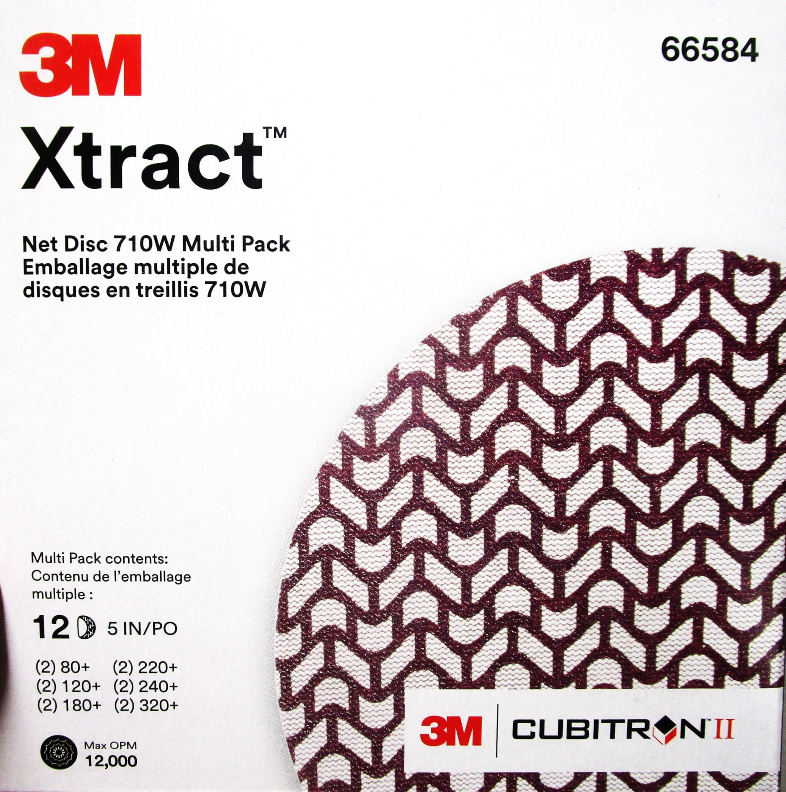 3M Xtract Cubitron II Net Disc - Dust-Free Sanding Solution