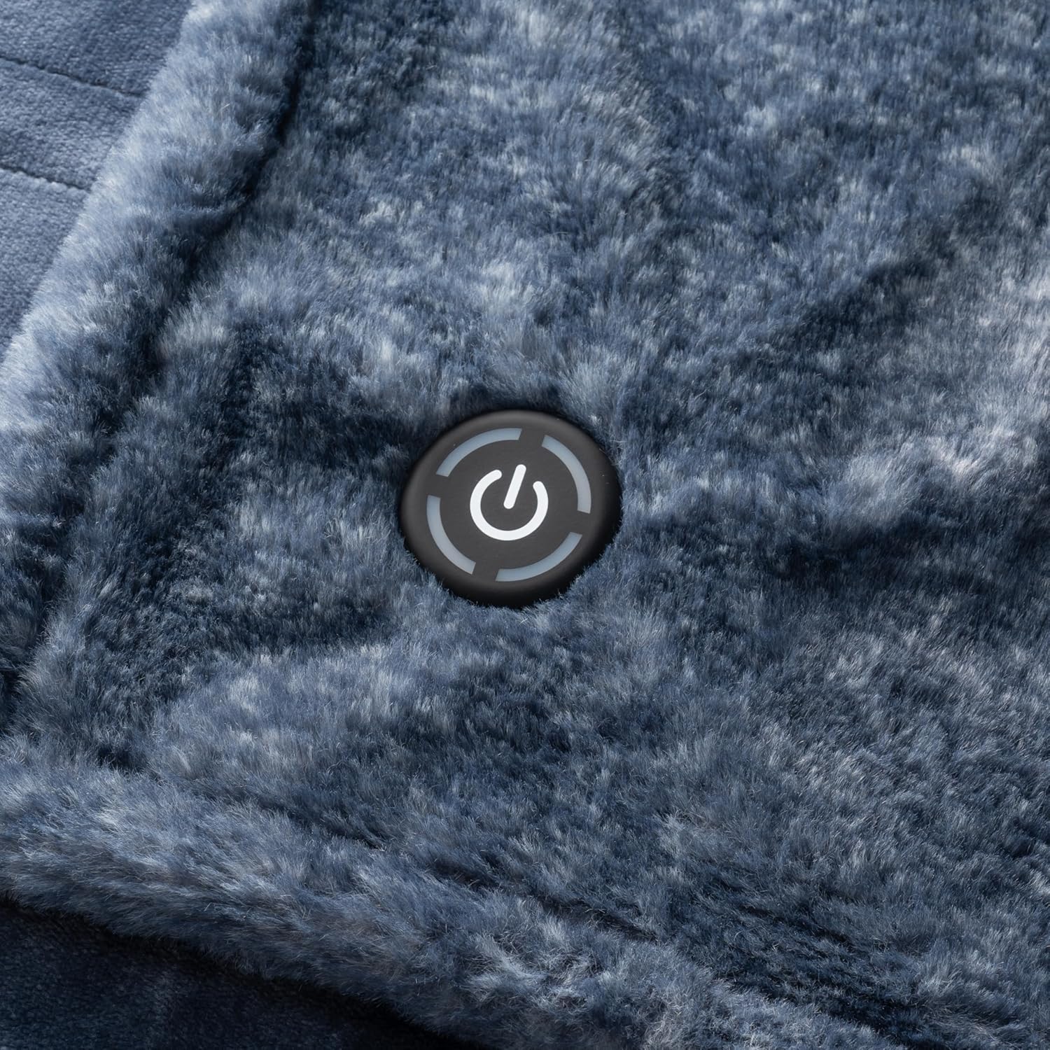 Berkshire Blanket Heated Throw Blanket, Grace Fur to Loftmink Reversible Electric Throw with 4 Heat Levels, Fast Heating Printed Throw for Couch and Bed, Auto Shut-Off Feature (50"x60") - Image 9