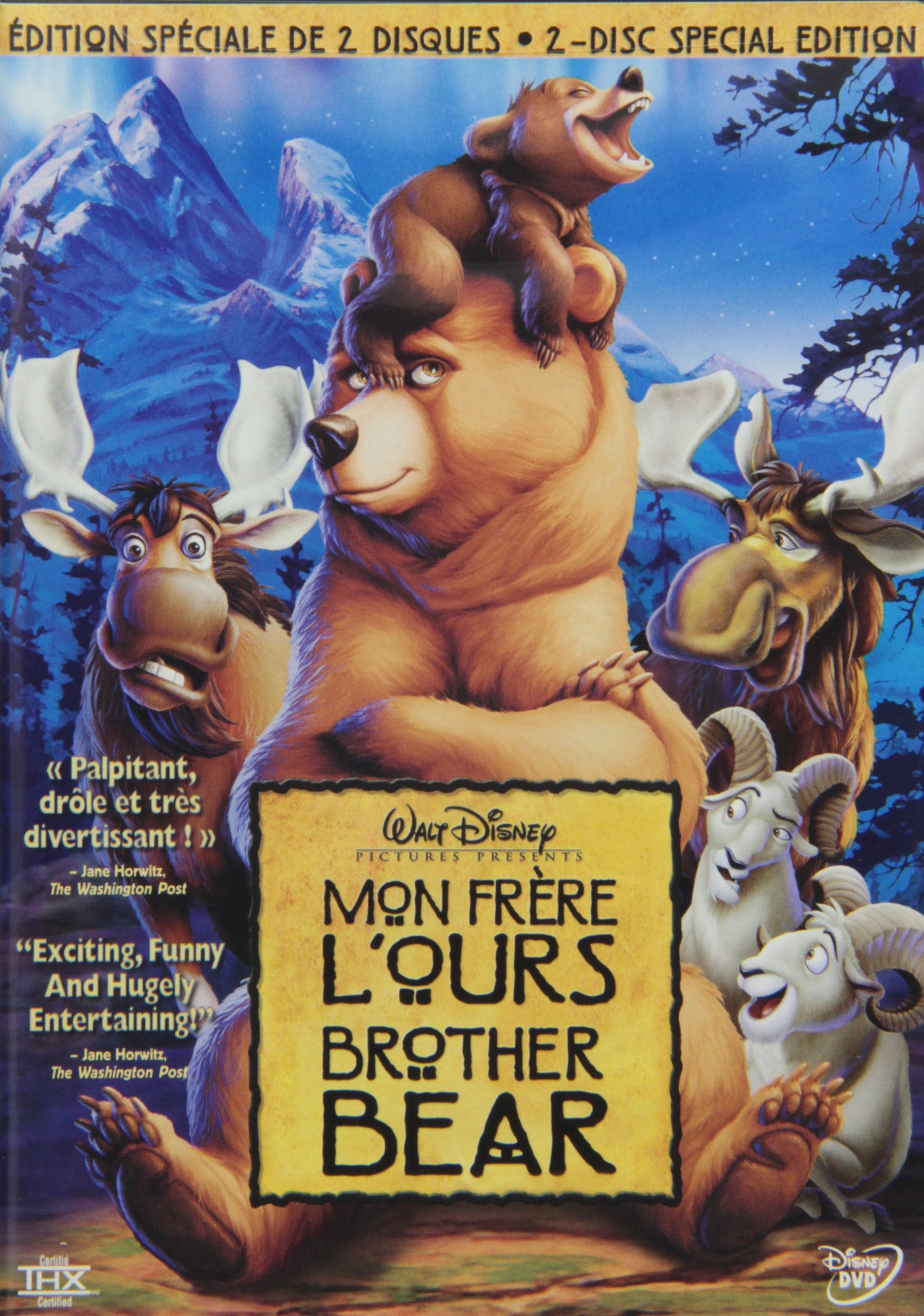 Brother Bear / Mon frère l'ours (Quebec Version - French/English) [DVD]