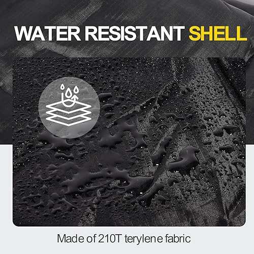 Vista 18 de REDCAMP Saco de dormir de franela para adultos, cómodos sacos de dormir de algodón para acampar con capucha desmontable, rojo/gris/azul