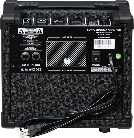 Epiphone Sonic Sidekick Guitar Amplifier with Digital Effects and Rhythm Module