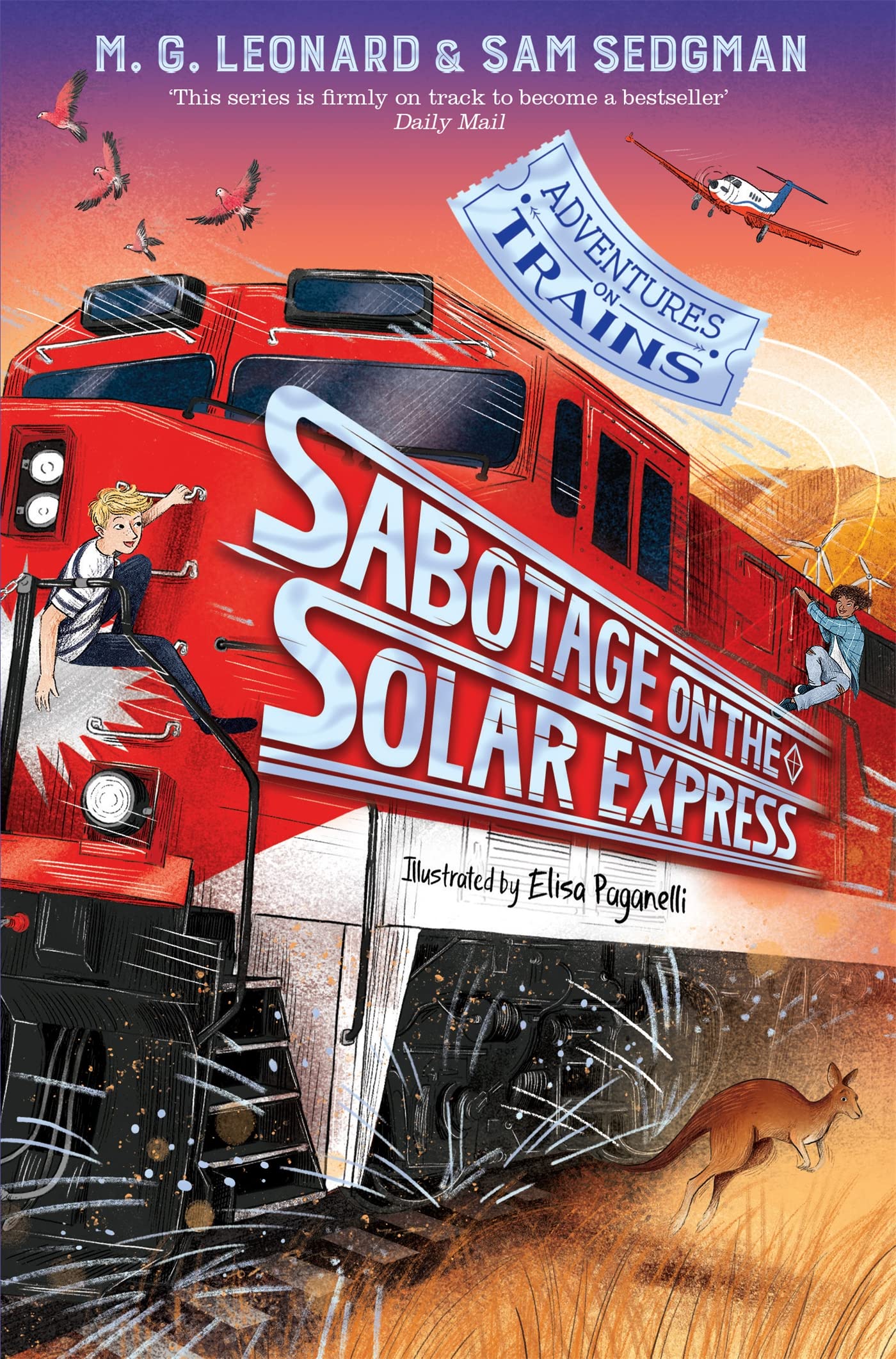 Sabotage on the Solar Express (Adventures on Trains)