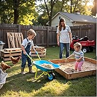 Vista 6 de Juego de herramientas y cubo de jardín para niños, de la marca G & F