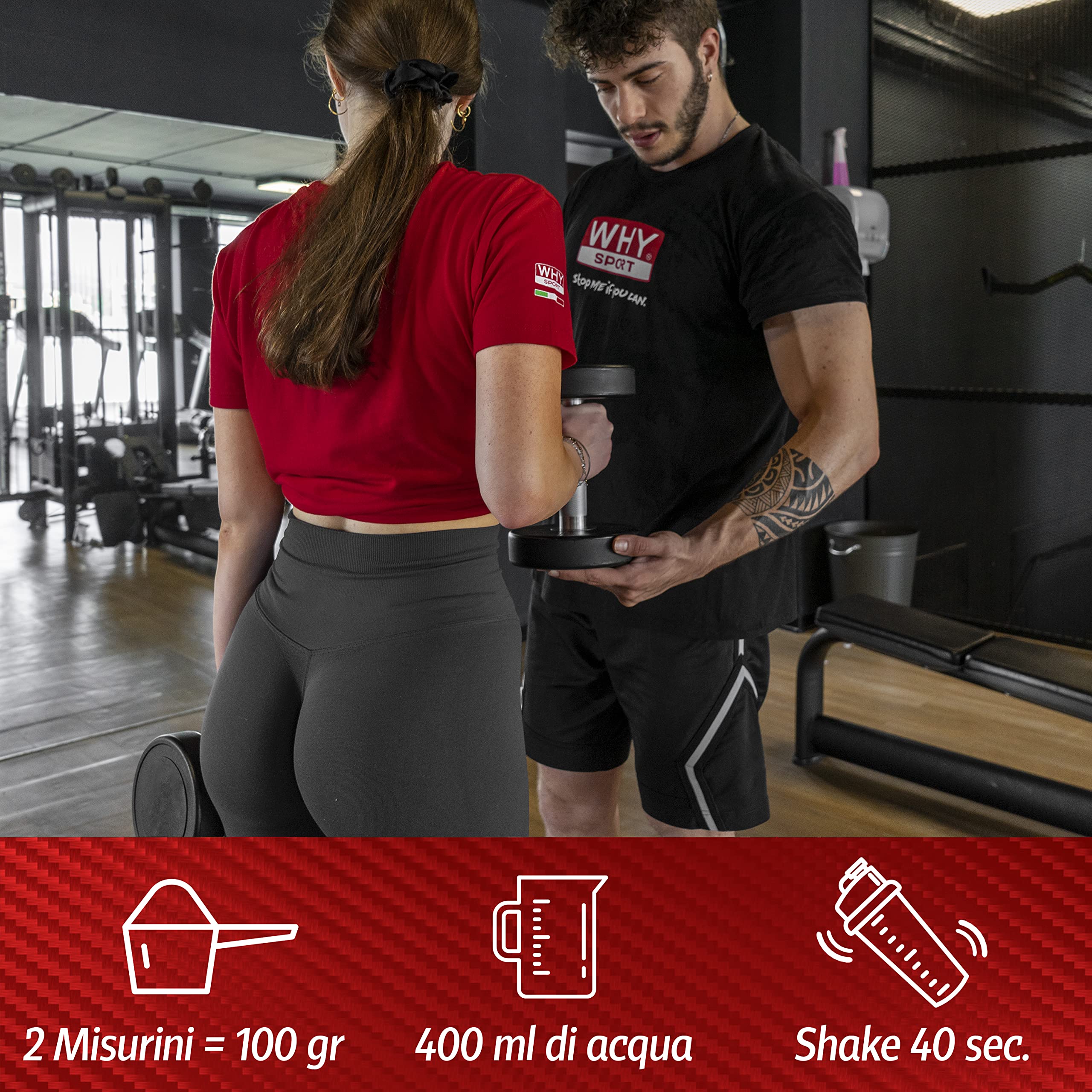 WHY SPORT MASS GAINER - Integratore Alimentare con Proteine - Vitamina C - Vitamina B6 e Sali Minerali - Senza Glutine - Gusto Vaniglia - 2 Kg