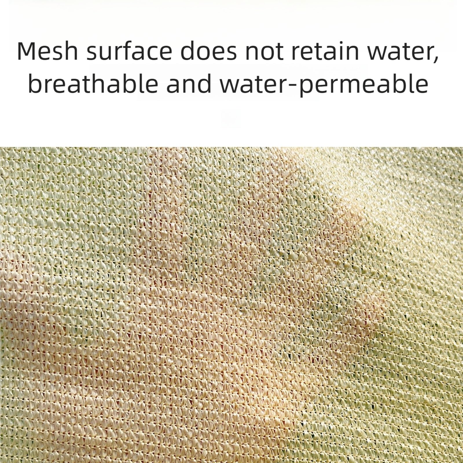 Trójkątny żagiel przeciwsłoneczny – wytrzymała tkanina HDPE na patio, do ogrodu i na zewnątrz, przepuszczająca wodę i powietrze, wzmocnione krawędzie (niestandardowy