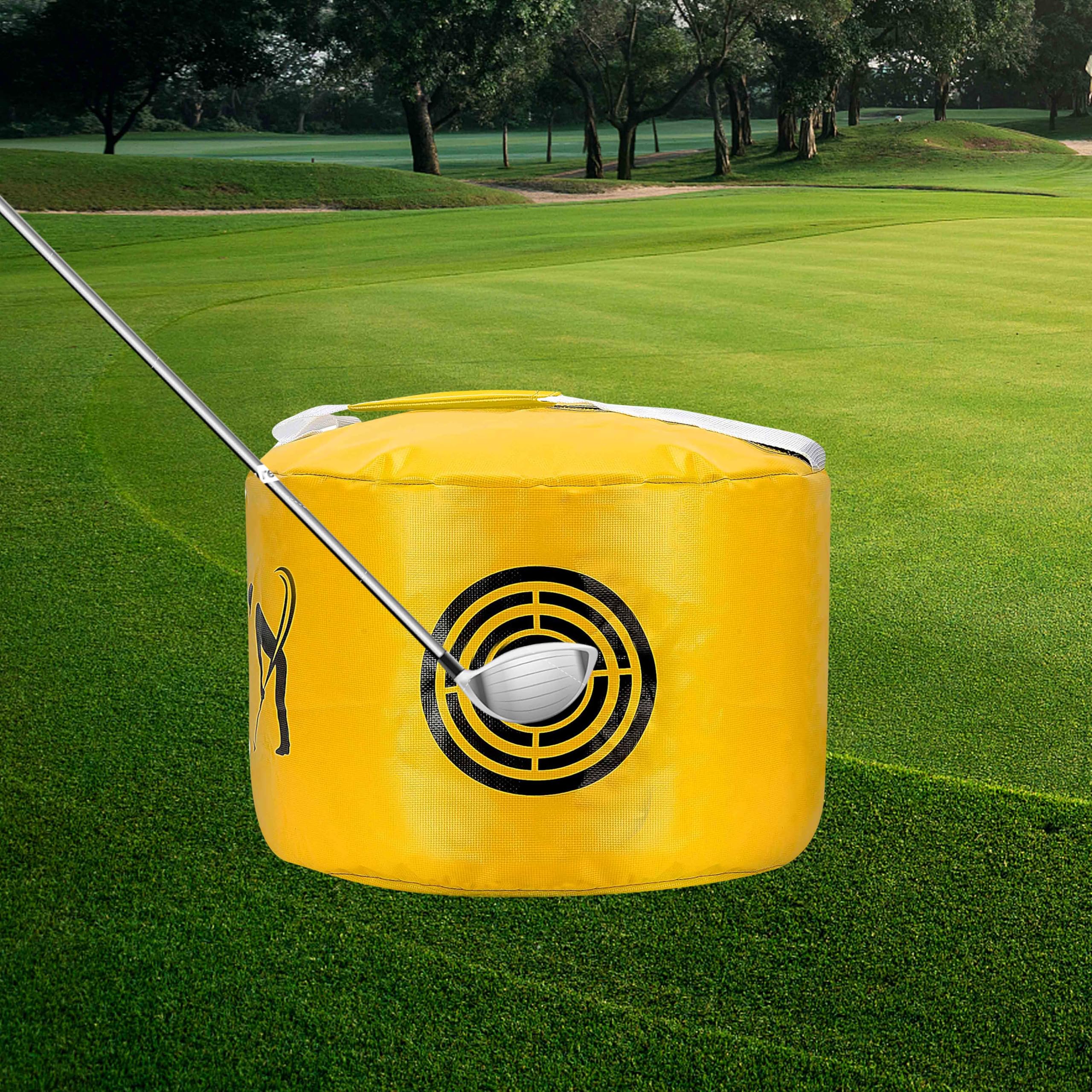 Bolsa de impacto de golf, bolsa de golpeo, bolsa de golpe de golf, bolsa de impacto de golf, bolsa de entrenamiento de swing, ayuda a prueba de agua, duradera