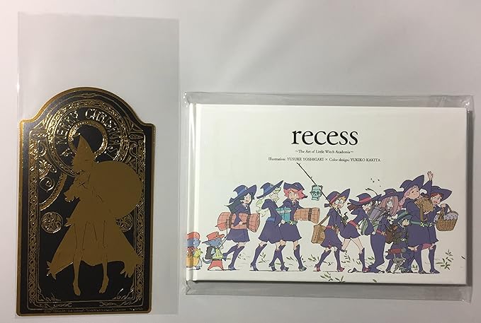 Amazon Co Jp リトルウィッチアカデミア Recess The Art Of Little Witch Academia 絵本 シャリオ クリスマスカード 芳垣祐介 原画展 ホビー 通販