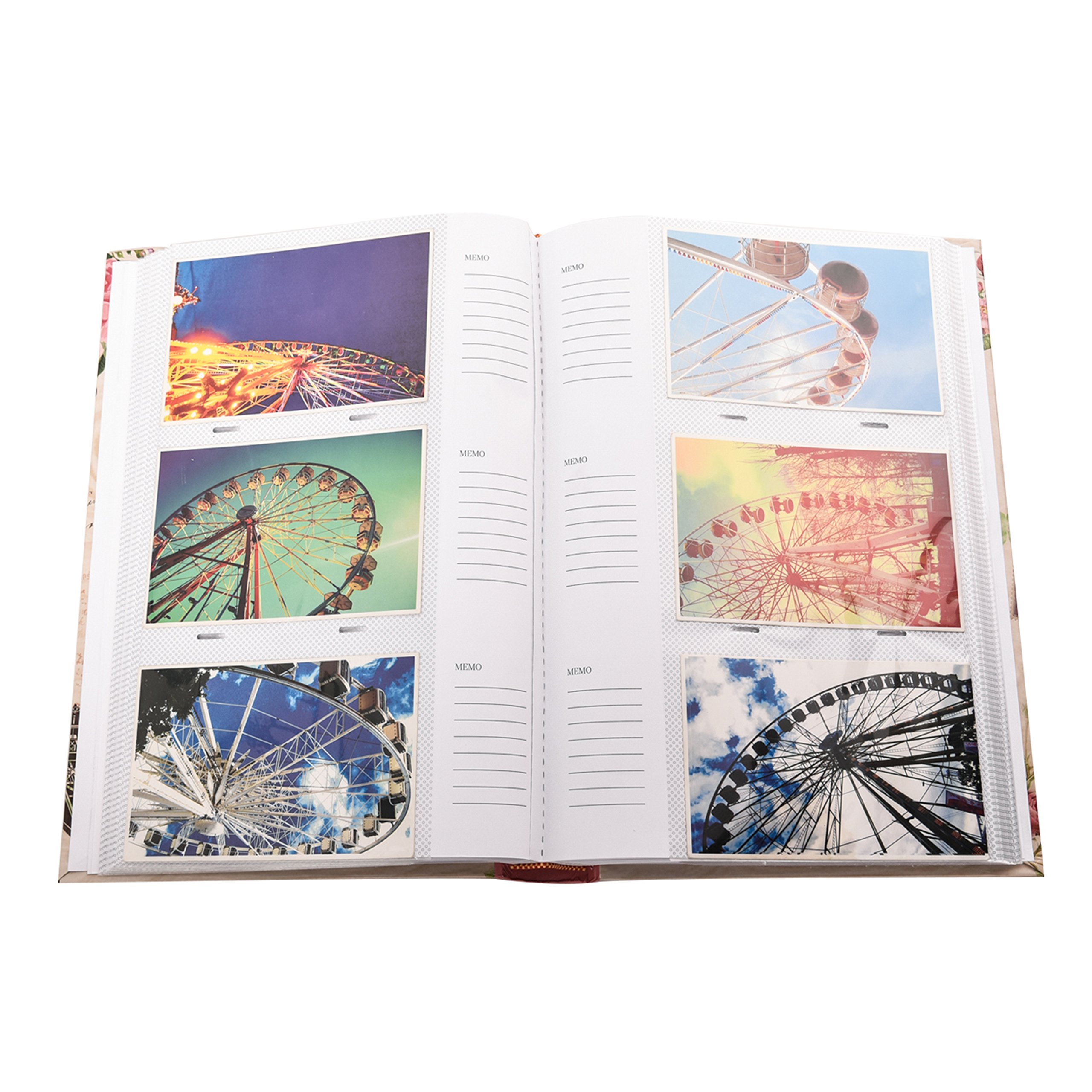 ARPAN Fotoalbum Slip In Case Memo Foto voor 200 x 4 x 6 Inch / 10x15 cm Afbeelding (slogan Art