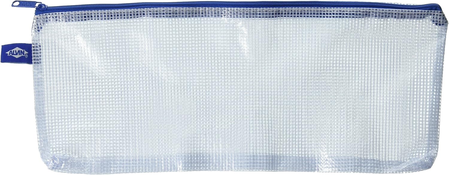 vinyl mesh zipper pouch