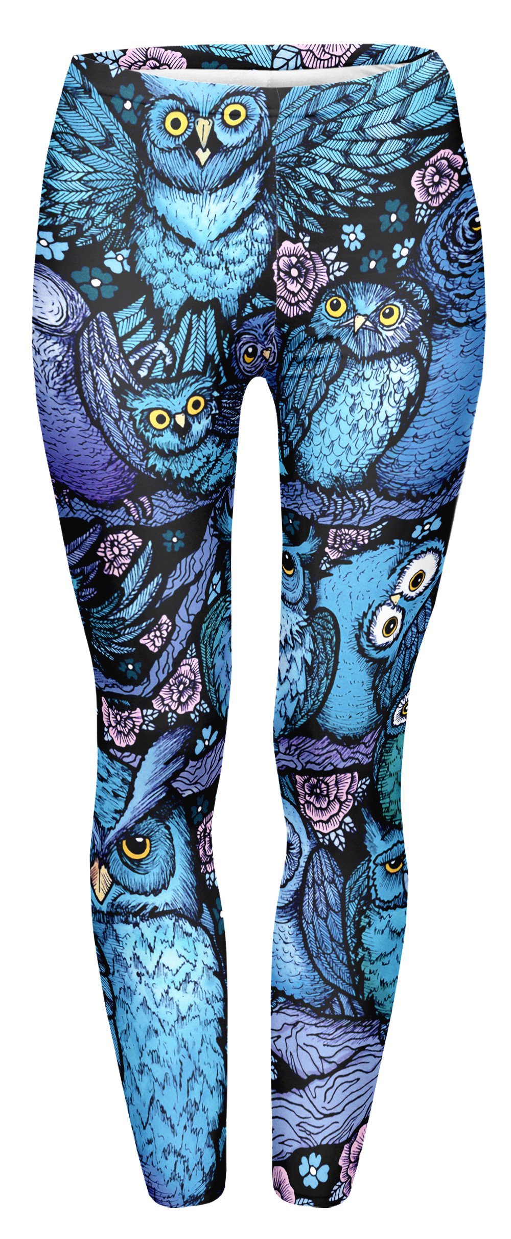 Women's Regular Size and Large Size Fashion Designs Digital 3D Printed Leggings(DDK100-1L)