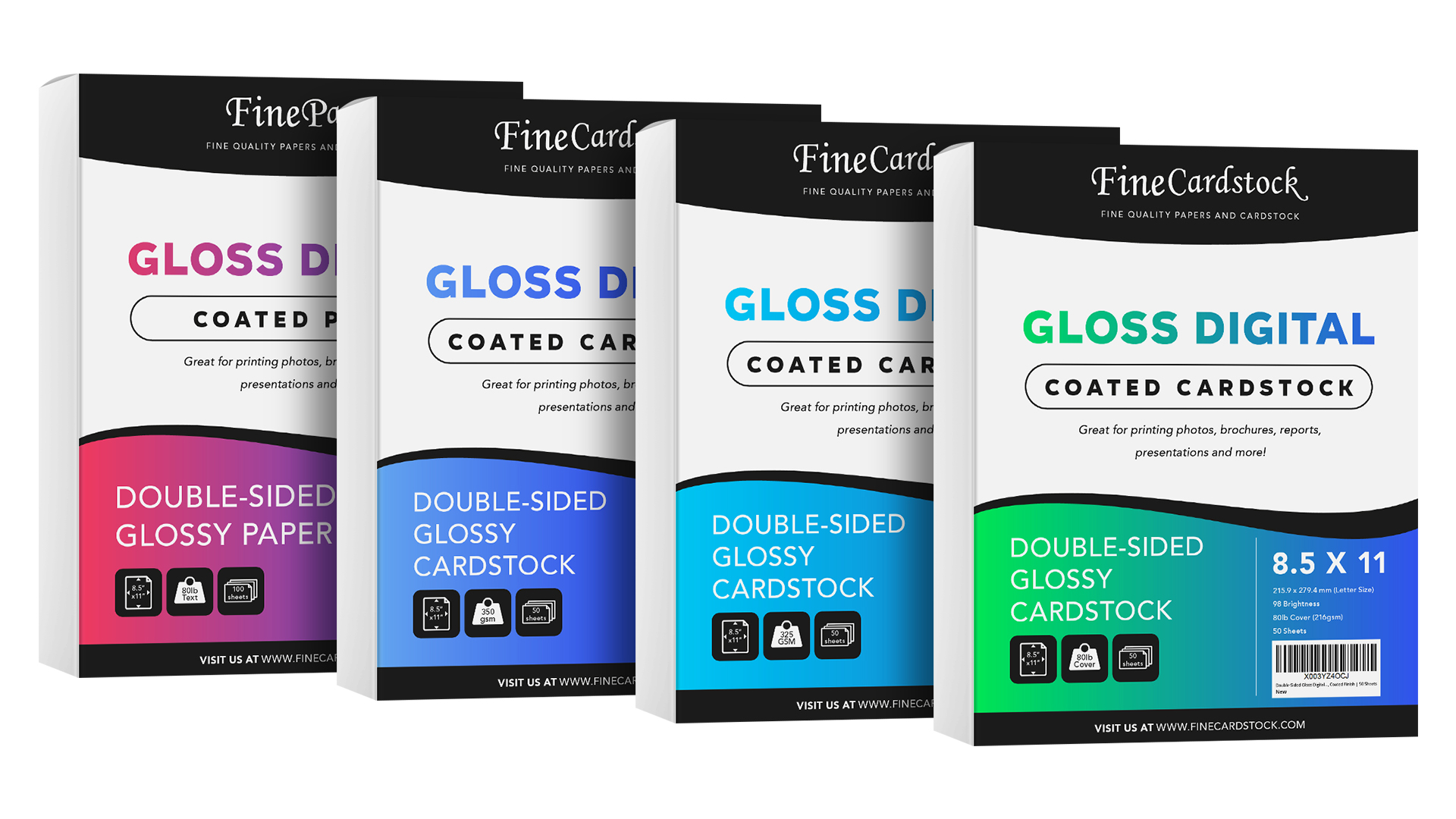 Amazon.com : Gloss Digital Paper C2S – Perfect for Color Laser