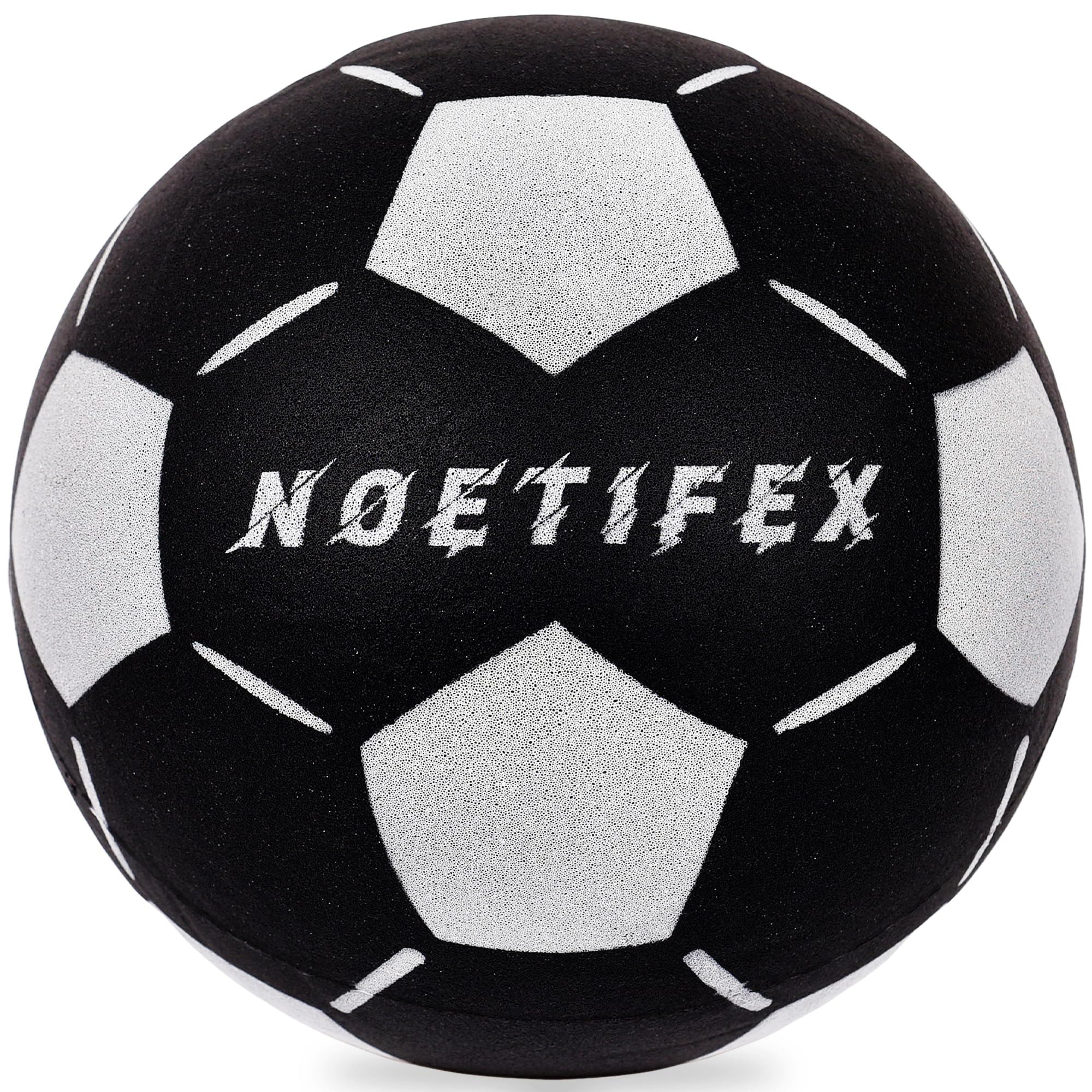 Silenzioso pallone da calcio misura 4, palla da allenamento in schiuma per allenamento silenzioso, palla morbida per giovani, adolescenti, uomini e donne, 300 g, pronto come regalo