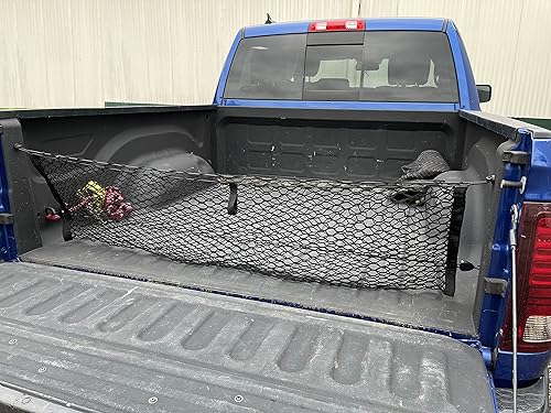 Miniatura 3 de Red de carga de malla para Dodge Ram 1500 con spray en cama SLT ST Sport TRX Laramia 2011-2018