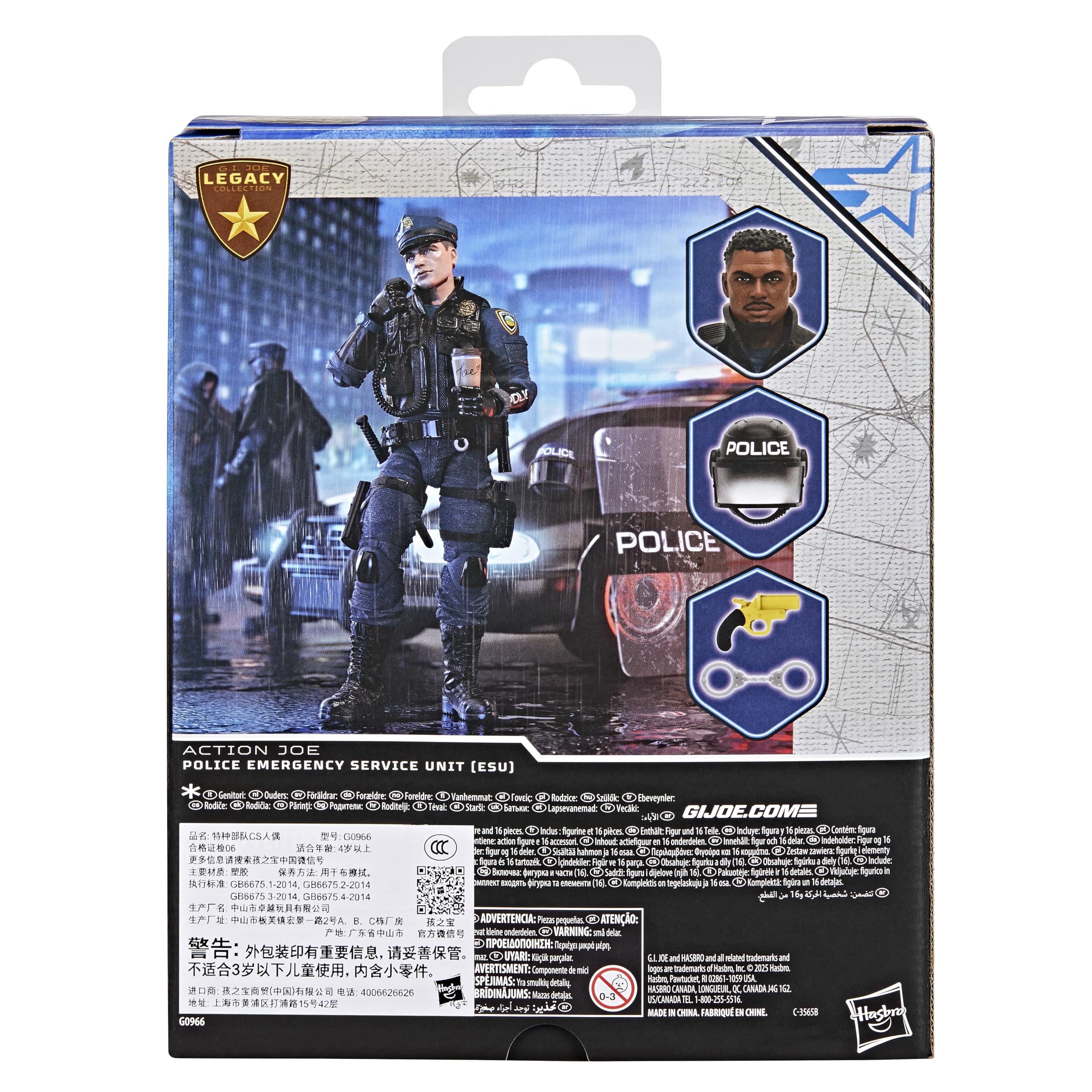 G.I. Joe Classified Series Legacy Collection: Action Joe — Police