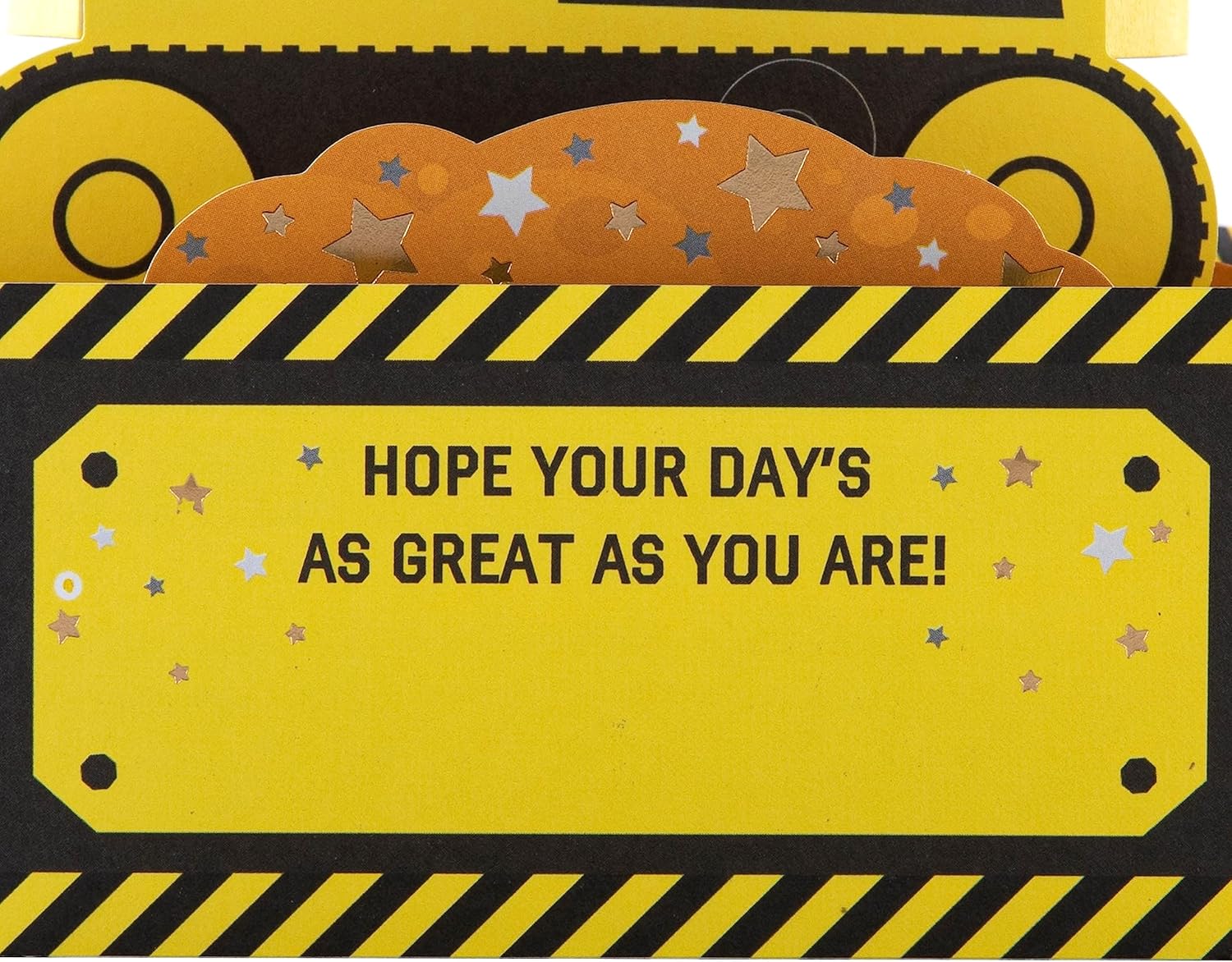 Hallmark Paper Wonder Kids Birthday Card - 3D Pop-Up Digger Design
