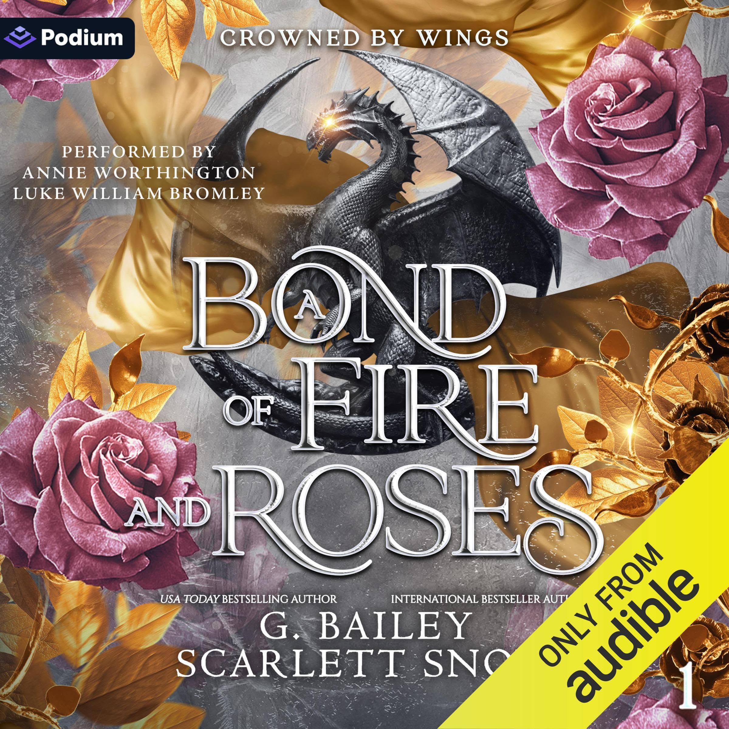 Cover art for A Bond of Fire and Roses