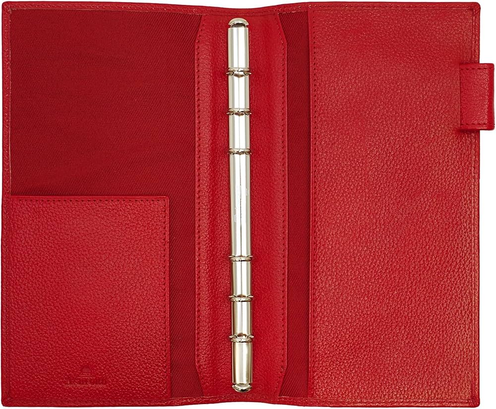 Amazon.co.jp: バイブルサイズ テンカラーズ リング径11mm【レッド