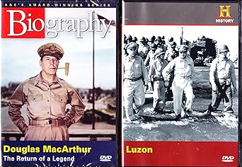 Amazon Com The History Channel General Macarthur Collection Macarthur And The Battle Of Luzon Philippine Biography Douglas Macarthur I Shall Return 2 Pack Collection Movies Tv