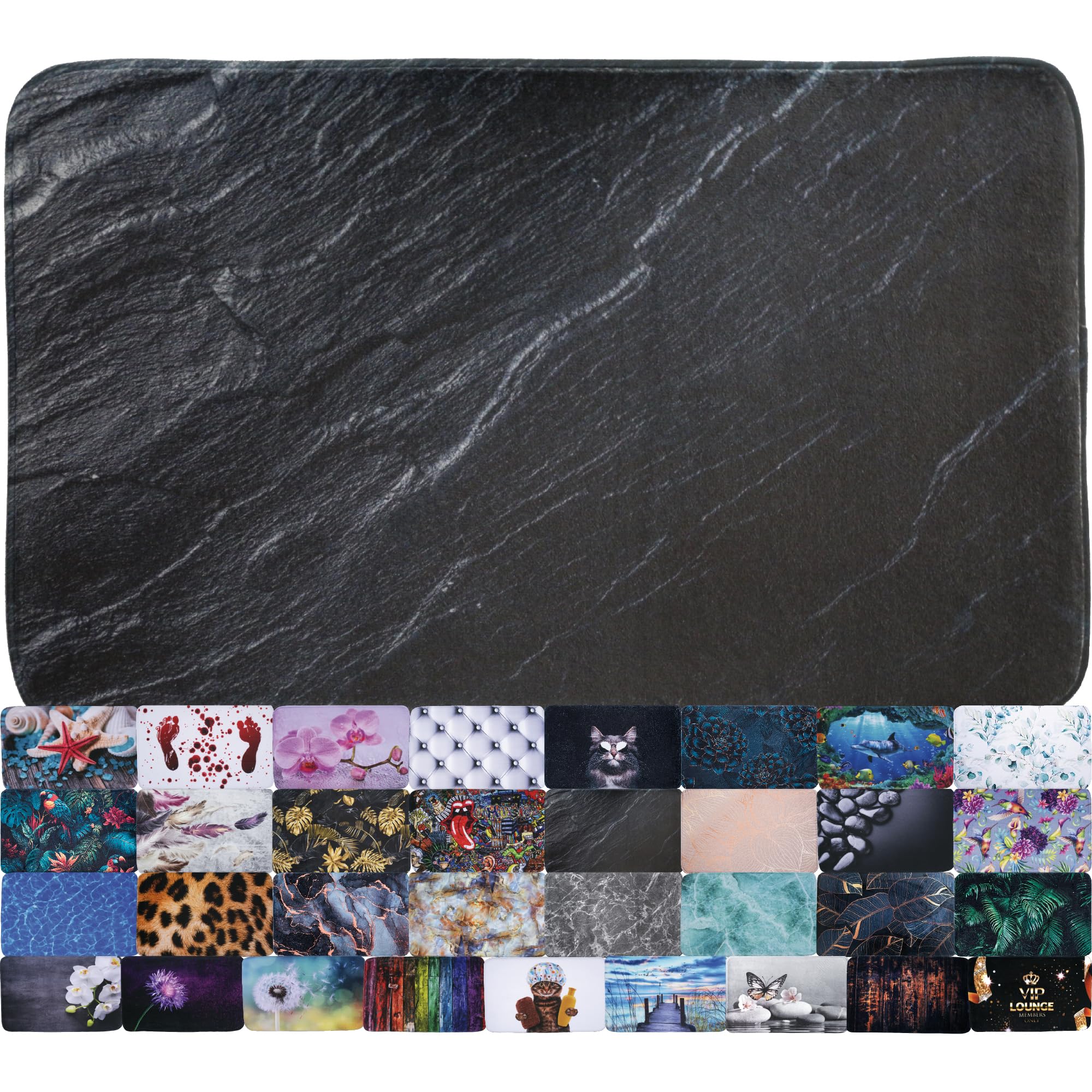 Dreamhome Badematte 65x110 Cm – Rutschfest, Weich & Schnell Trocknend Fürs Badezimmer