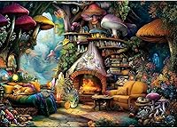 Vista 20 de Blueforest Rompecabezas para adultos de 1000 piezas, rompecabezas de otoño del mercado de la granja, rompecabezas familiar imposible, difícil