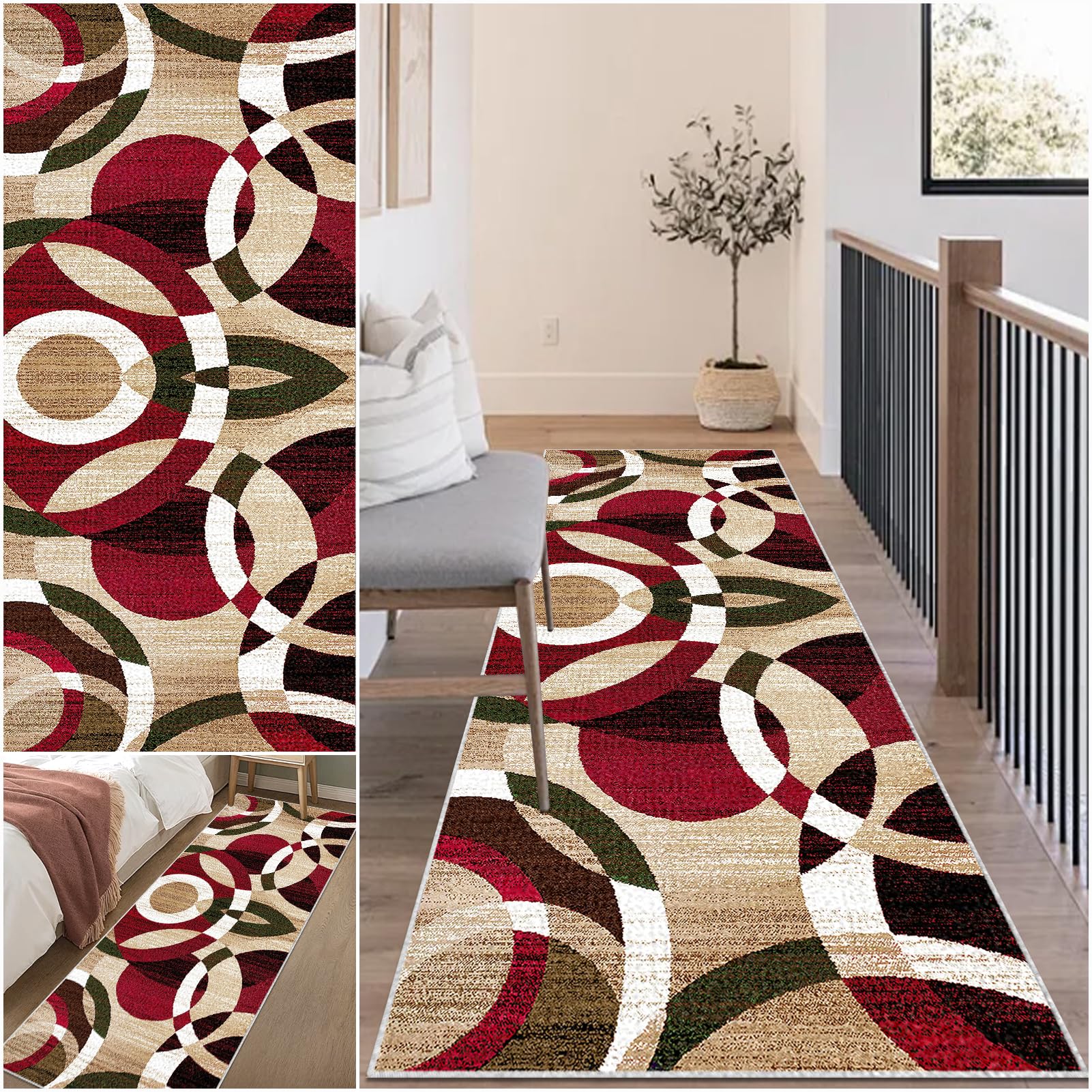 Tapis de passage couloir cuisine long et grand tapis de sol lavable de maison