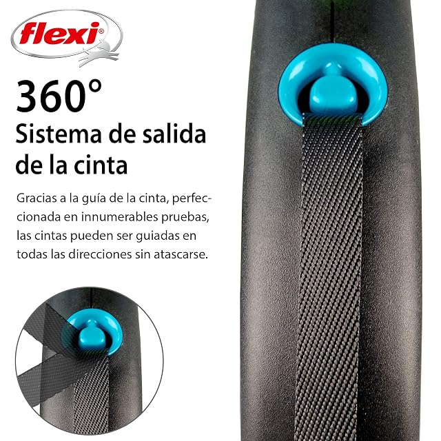 Foto 3 de 6 de Flex Correa Black Design S Cinta, Azul, Único, 5 Meters