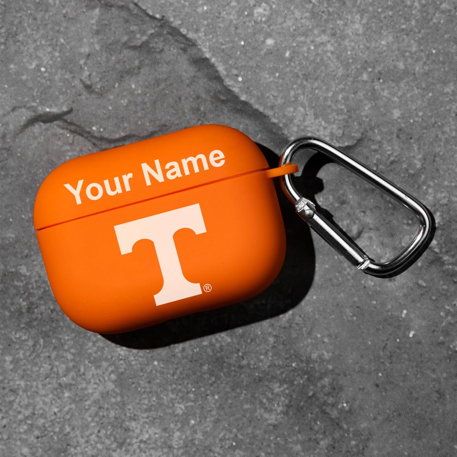 Affinity Bands Tennessee Volunteers Custom Name HD Case Cover Compatible with Apple AirPods Pro 1 & 2 (Orange)