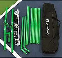 Vista 8 de Pickleball - sistema de red portátil 3.0 (incluye bolsa para transportar el armazón de metal y la red)