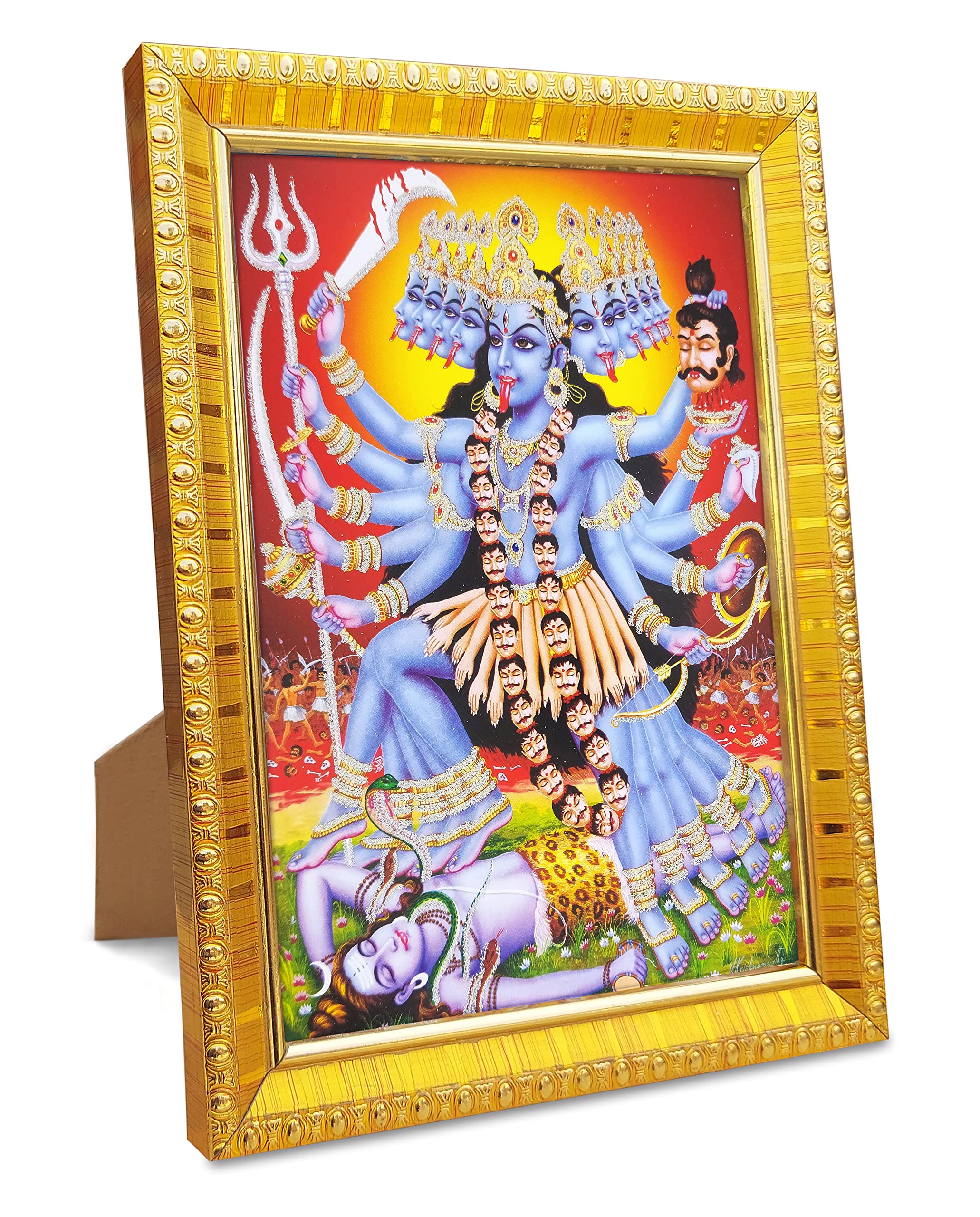 Buy Koshtak Goddess Maa Kali / mahakali standing on shiva / shiv ji (6