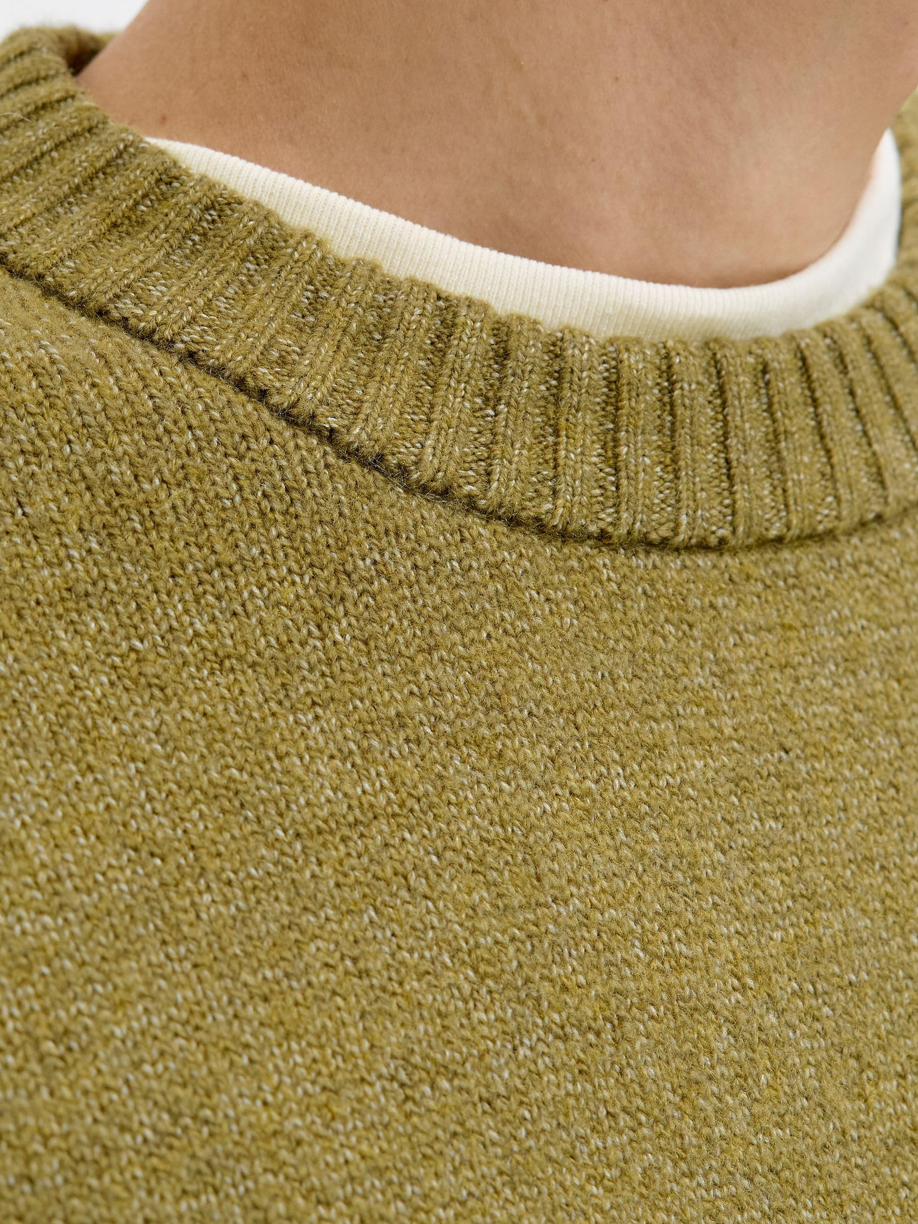 JACK & JONES Jornorrebro Knit Crew Neck Sn
