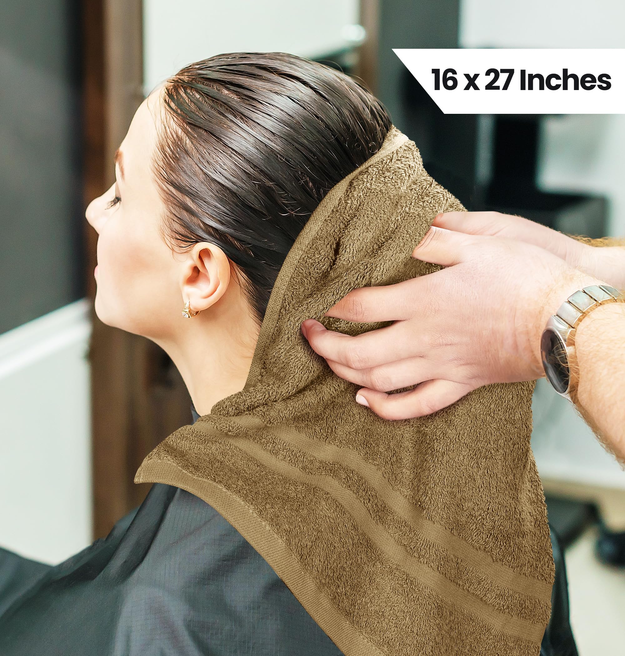 Utopia Towels Bleach Safe 100% Cotton Salon Towels