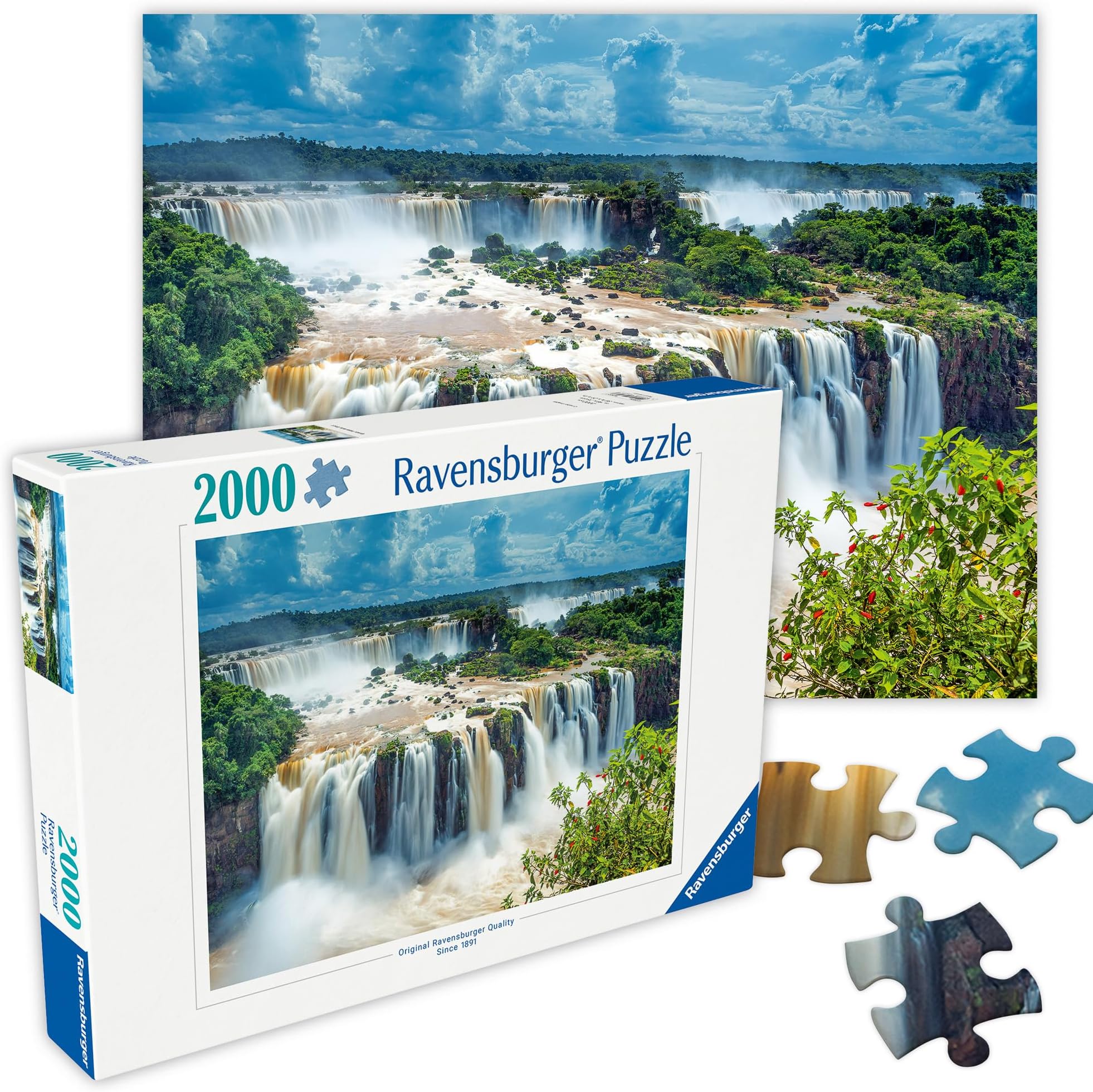 Ravensburger Waterfall 2000 Piece Jigsaw Puzzle for Adults & for Kids Age 12 and Up