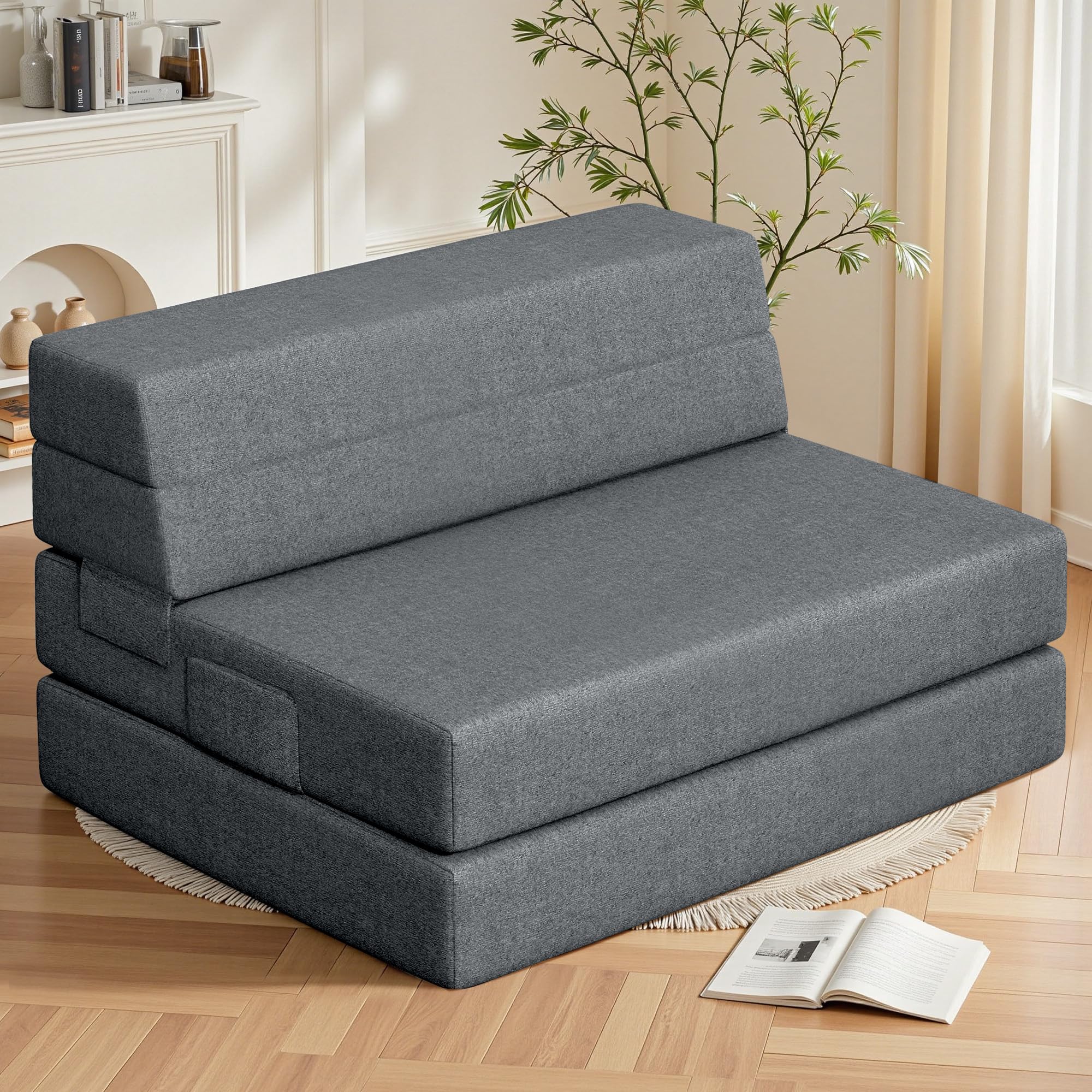 Amazon.com: Youzi Foldable Sofa Bed Twin, Sleeper Sofa Bed Couch