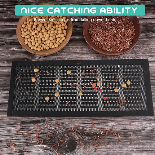 Miniatura 4 de Cubiertas de ventilación de piso, rejilla de ventilación de aire, rectangulares, de PVC, magnéticas, para pared, techo y suelo, captura de residuos