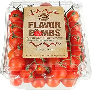 25 Quick and Easy Snack Recipes with Just 3 Ingredients 58 Sunset, Flavor Bombs, Cherry Tomatoes On The Vine, 12 oz