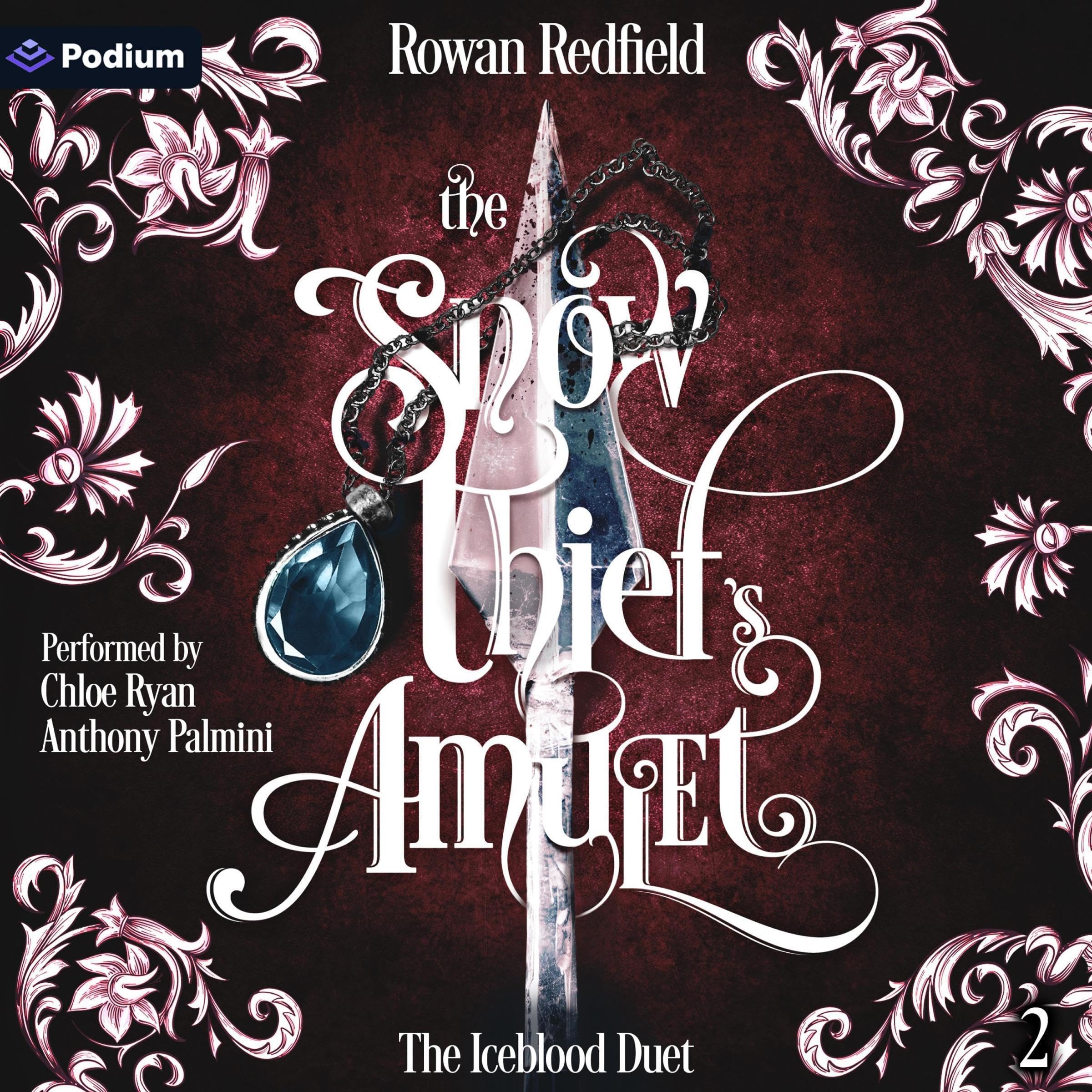 Cover art for The Snow Thief's Amulet