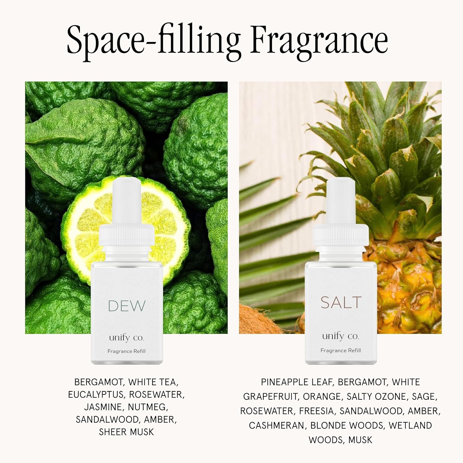 Pura Smart Home Fragrance Device Starter Set - Pura 4 - Scent Diffuser for Home - Includes Fragrance Aroma Diffuser - Square Box, Dew and Salt Scent Refills - Image 2