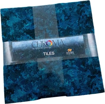 Northcott - Chroma 10 inch Tile Pack by Deborah Edwards