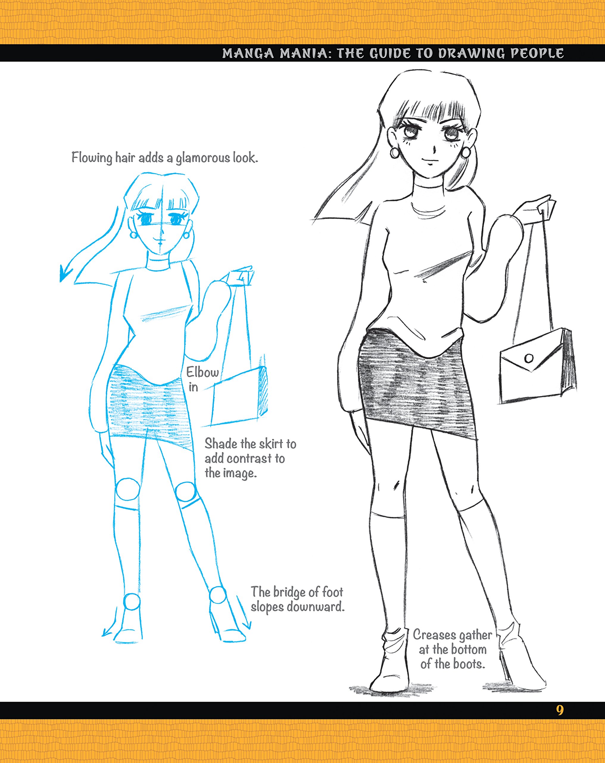 Manga Mania: The Guide to Drawing People (Drawing with Christopher Hart)-How to Master Drawing Manga Hair, Poses, Facial Expressions, and More - Image 3