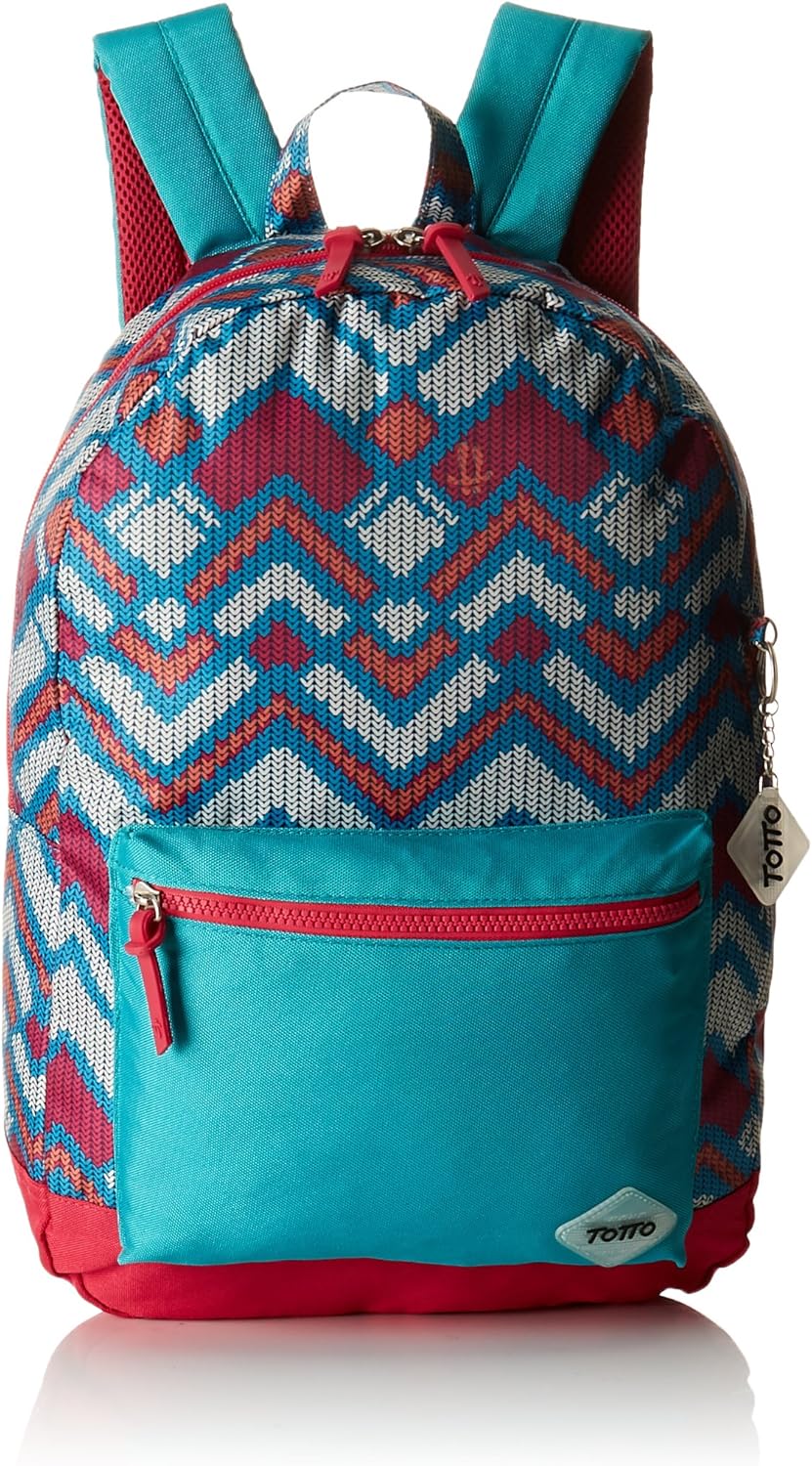 Totto MA04VIN002-1710F-6V9 Youth Backpack, Vetus