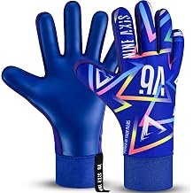 Football Goalkeeper Gloves for Kids & Youth Children Goalie Glove | Super Grip Latex Palm