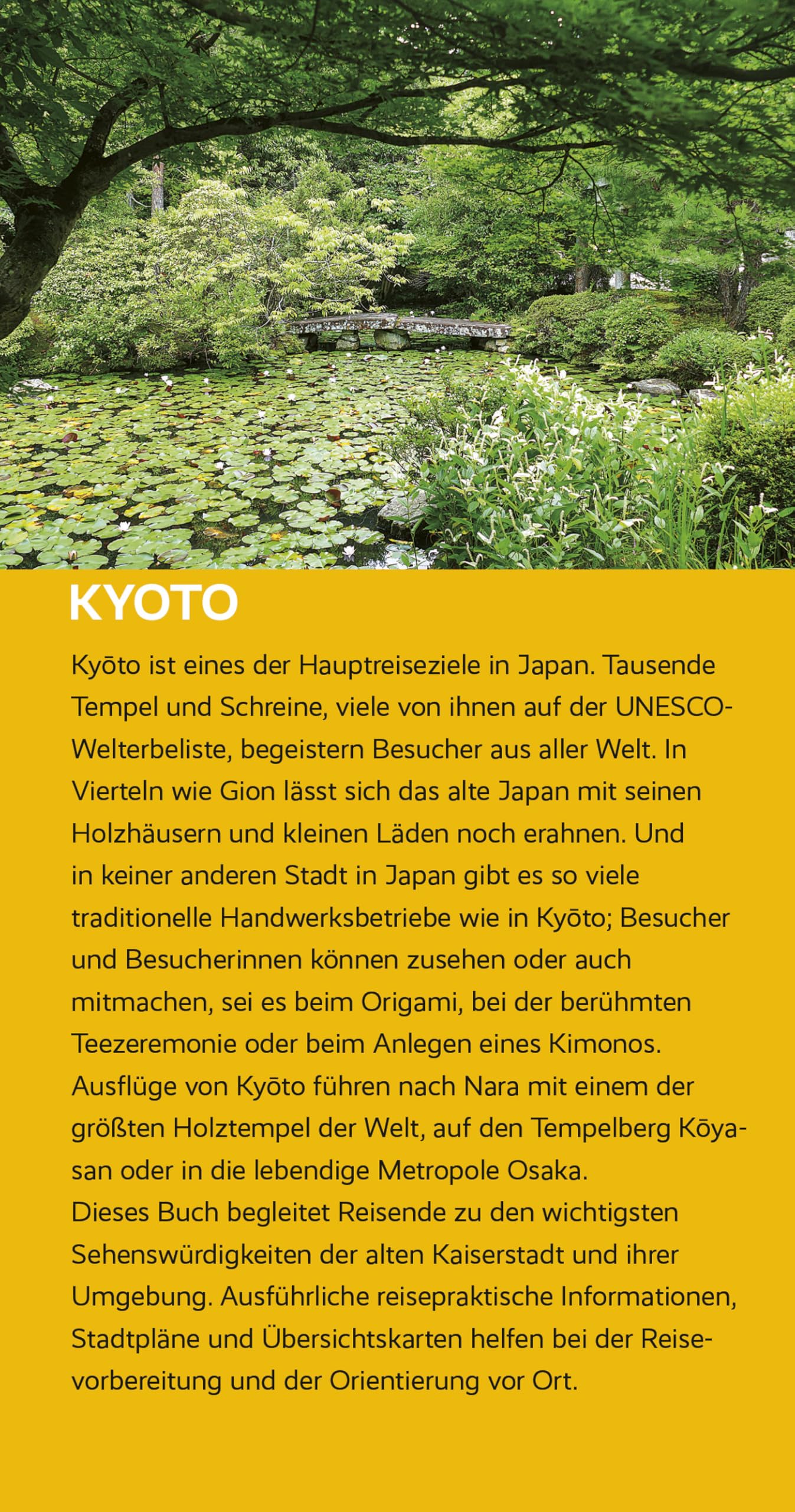 TRESCHER Reiseführer Kyoto: Mit Nara, Osaka und Koya-san