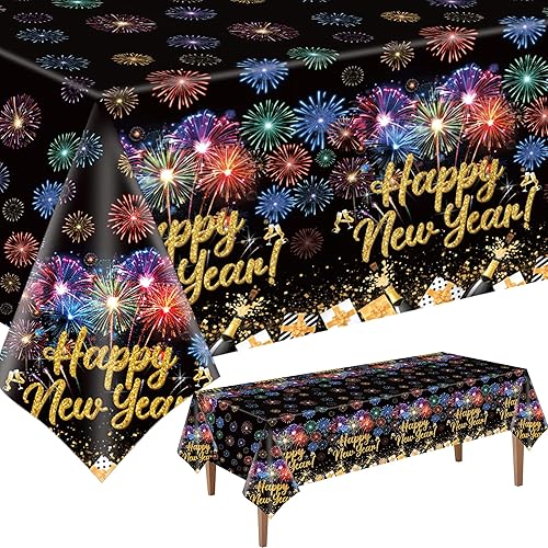 Miniatura 8 de 3 manteles de plástico con diseño a cuadros, decoración de fiesta de cumpleaños, mantel desechable para niños, suministros de fiesta de cumpleaños